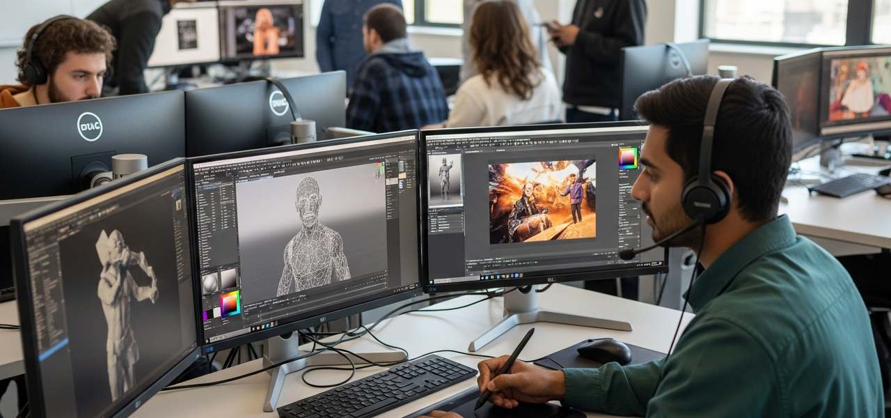 Comparing Online vs On-Campus VFX Training for International Students in Canada